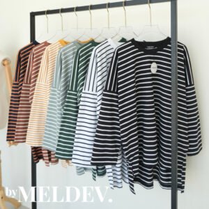 7eb9deae-5cd7-4206-873e-7dc422a5ea8a.jpg Bymeldev Stripes Top Kaos Lengan Panjang Salur Nonbusui dan Busui
