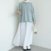 IMG_3628 Bymeldev Stripes Top Kaos Lengan Panjang Salur Nonbusui dan Busui