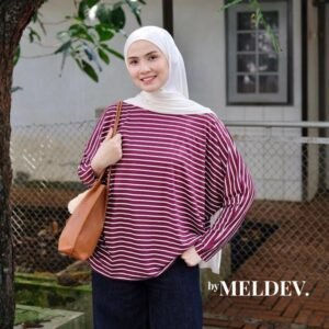 7a9044c73af845fcad4a5f04e4a68501tplv-aphluv4xwc-origin-jpeg.jpeg ByMeldev Batwing Stripes Rayon Top Busui Nonbusui Atasan Salur