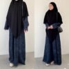 008b9f6460bd4fd2964bb54670861200tplv-aphluv4xwc-origin-jpeg.jpeg ByMeldev Denim Knit Oversize Abaya Dress
