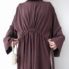 IMG_3807 ByMeldev Zara Crush Maxi Tunik Abaya Serut