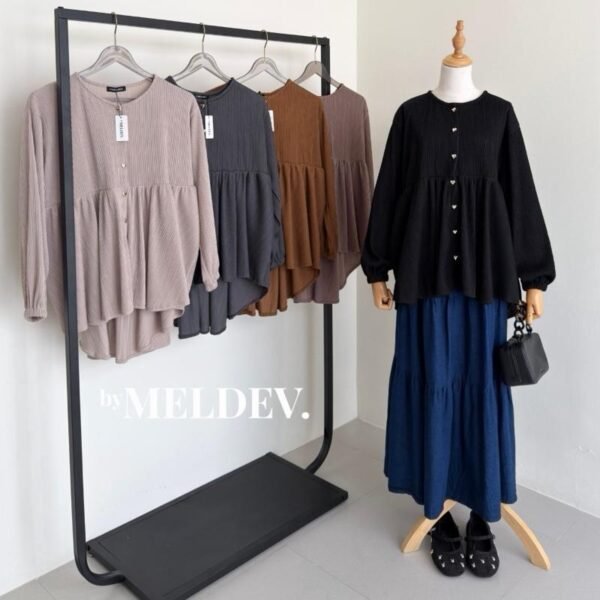 019fb7f47d2d744c9a841ce7890b8855.jpeg ByMeldev Ruffle Heart Blouse Atasan Plisket Rempel Busui Bumil