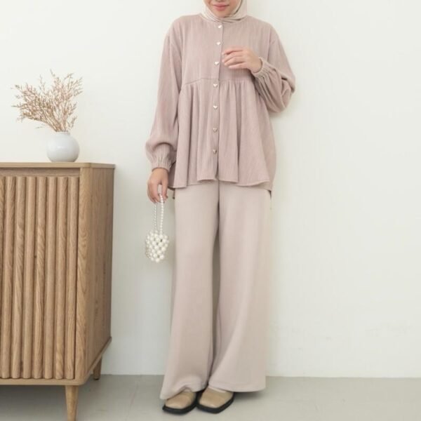 019fb7f4851a7d00bf2f9824e3f80a57.jpeg ByMeldev Ruffle Heart Blouse Atasan Plisket Rempel Busui Bumil