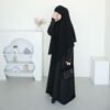 01a00534ffc27af9b19808ea346cc306.jpeg ByMeldev Kala Stripes Button Maxi Dress Abaya Salur Muslim Umroh Busui Nonbusui Jumbo