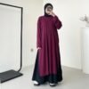 01a0242ac9847dbfa120a74e6d234665.jpeg ByMeldev Basic Oversized Rayon Tunik Polos Busui Bumil Friendly Sportware