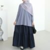 01a090445bad747c8a37ecc798b6f663.jpeg ByMeldev Knit Batwing Oversized Top Atasan Batwing Busui Nonbusui