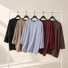 IMG_4733 ByMeldev Knit Batwing Oversized Top Atasan Batwing Busui Nonbusui